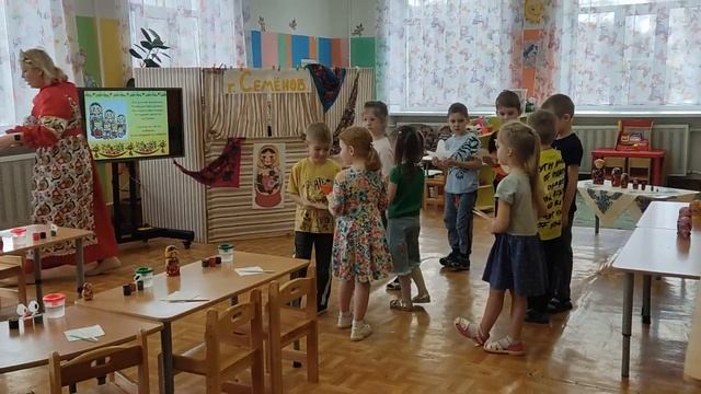 Семеновская матрешка Гневашова ЮН смотреть онлайн