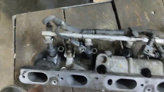 Опель зафира B 1.6. течь антифриза с впускного коллектора!!!! смотреть онлайн