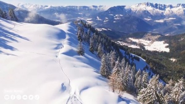 ❄❄❄ Wonderful Winter Scenes And Soothing Music for Relaxation ???