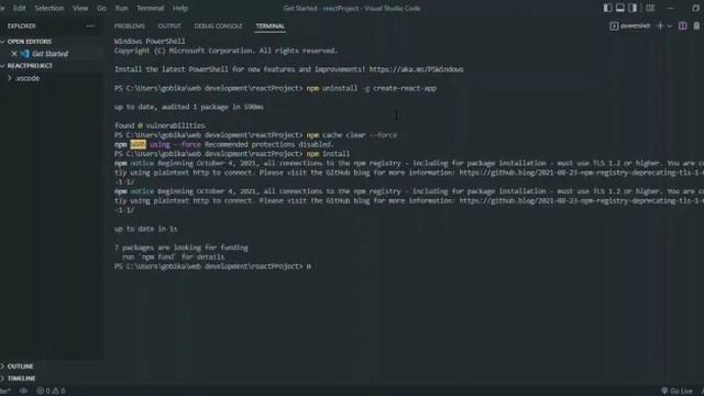 cannot read properly 'pickAlgorithm' while installing react in visual studio ||| Here is a solution смотреть онлайн