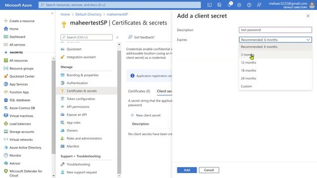 29. Configure access to Azure storage with an Azure Active Directory service principal смотреть онлайн