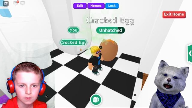 ЛАЙФХАКИ БАГИ и Секреты Adopt Me в Роблокс Motik Play смотреть онлайн