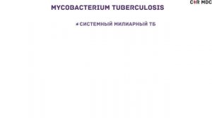 Туберкулез - микобактерия, симпмтомы, патофизиология, диагностика, лечение