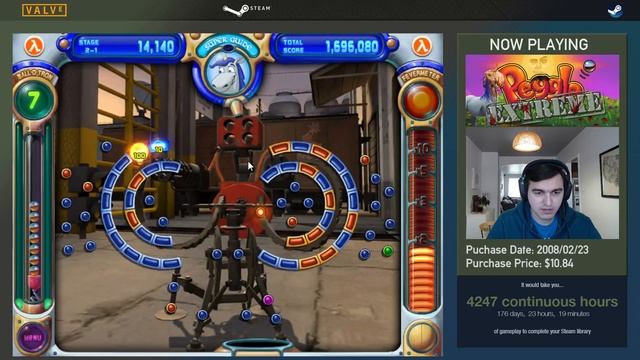 Let's Play Peggle Extreme - Steam Backlog Stream смотреть онлайн