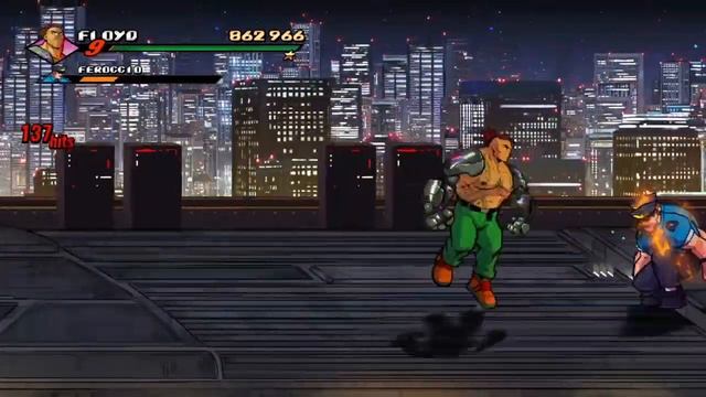 Streets Of Rage 4 Floyd - Mania+ World Record 1.58 Million - V07 смотреть онлайн