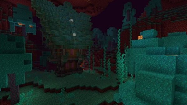 Warped Forest Ambient Sounds [3 HOURS] :: Minecraft 1.16 Nether Ambiance