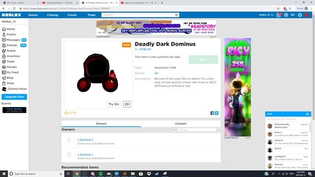 NEW DEADLY DARK DOMINUS! | ROBLOX смотреть онлайн