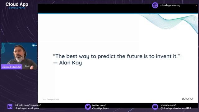 Alessandro Vozza "The Future of Service Mesh: Sidecarless, eBPF, or both?" смотреть онлайн