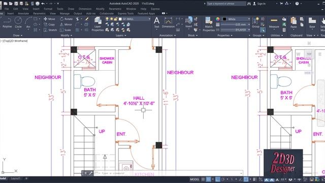 11x33 Small House Plan 2bhk |11 by 33 Ghar Ka Naksha |11*33 house plan смотреть онлайн