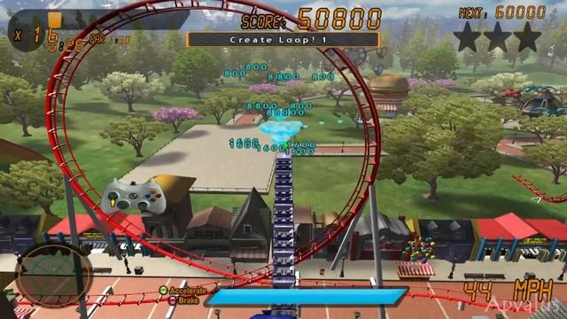 Roller Coaster Rampage Gameplay [ PC HD ] смотреть онлайн
