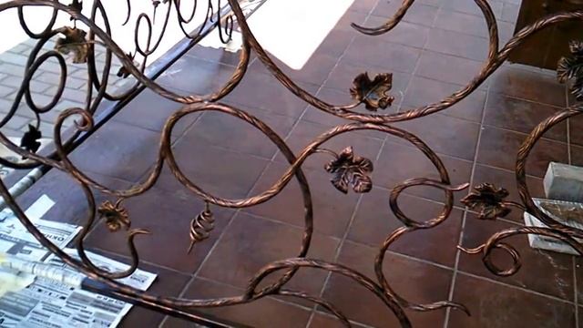 Кованые изделия.Обзор готовых кованых изделий . смотреть онлайн