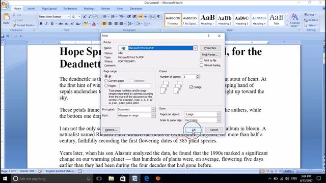 How To Convert Word to PDF in Windows 10 - [No Internet or any Software] смотреть онлайн