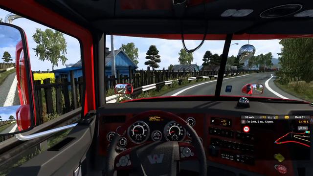 Euro Truck Simulator 2. Суровая Россия R25. Магадан- Красноярск. смотреть онлайн