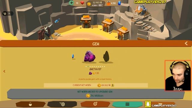 Tiny Miners - Idle Clicker Gameplay- #3 - NEW MINERALS! (Android) - GPV247 смотреть онлайн