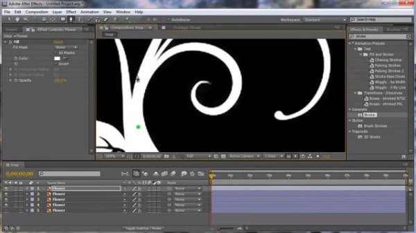 Анимация узора в After Effects  HD,Adobe after effects секреты, after effects для начинающих