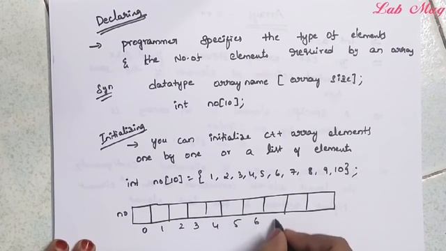 Arrays || Declaring an array|| initialization of an array|| C++programming in telugu смотреть онлайн