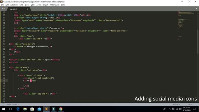 Awesome Login Form in HTML & CSS | Create Responsive Login Form In HTML, CSS & bootstrap| Login Fro смотреть онлайн