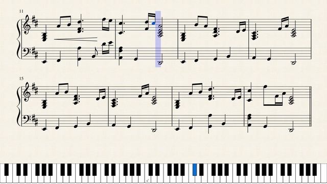 Sweden (Minecraft) - [Piano Sheet Music] смотреть онлайн