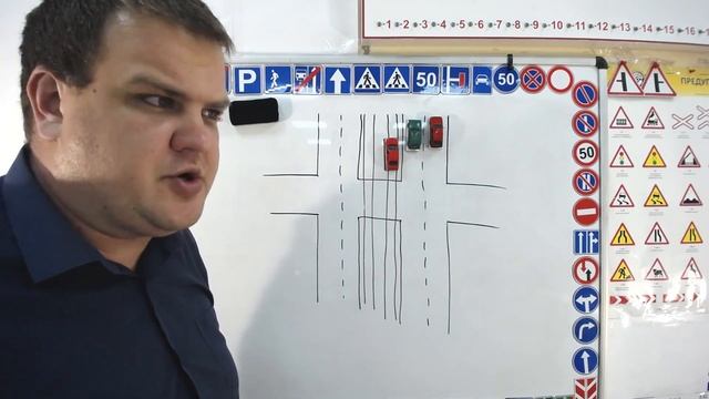 Тема 8: расположение ТС на дороге смотреть онлайн