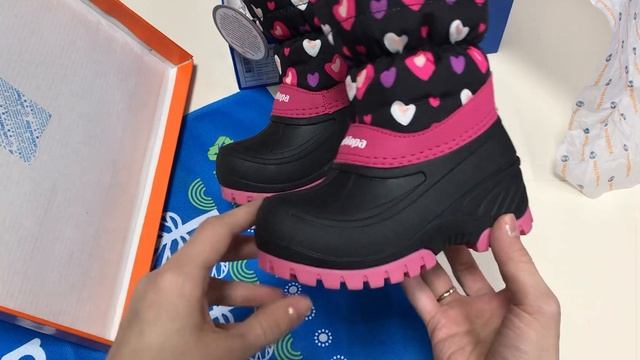 Зимние сапожки для девочек смотреть онлайн