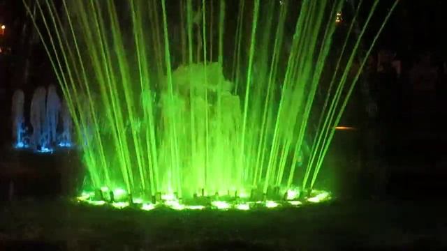 Воронеж. Свет, музыка, фонтан. смотреть онлайн