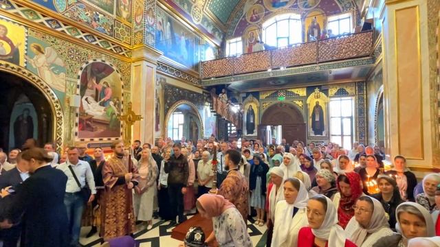 Праздник Воздвижения Креста Господнего. Награждение братии Лавры. смотреть онлайн