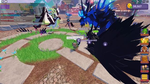 Trading A Cas (Wolf) (Casirius) For A Pure Pitch Moix (Moixaura) (Roblox Dragon Adventures) W/F/L? смотреть онлайн