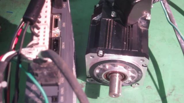 Mitsubishi Electric MR-J3-60B/HF-JP53K Ac Servo Amplifier / Servomotor　動作確認