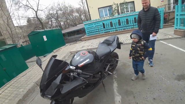 Реакция ДЕТЕЙ на мотоцикл #1 смотреть онлайн