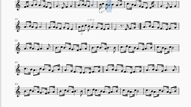 BİTMEDİ ELEM- OĞUZHAN KOÇ- KEMAN NOTALARI