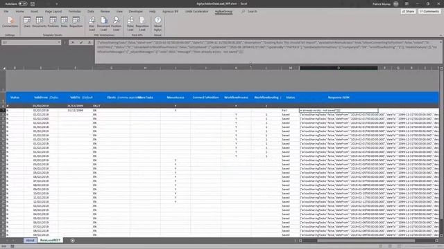 Unit4 ERP Roles Import Via Excel using REST API смотреть онлайн