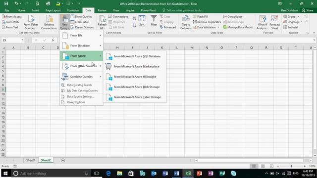 Excel 2016/2019 - Power Query has some Great New Options! смотреть онлайн