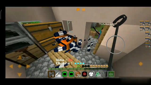 Выживание с наруто модом в майнкрафт PE! | часть 4 | смотреть онлайн