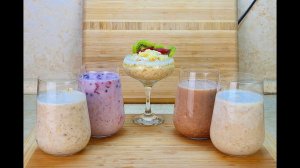 5 Идей для Завтрака за 5 Минут! Ленивая ночная овсянка Для Похудения / как похудеть мария мироневич