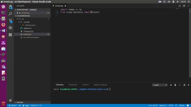 Kalkulasi Akar Persamaan dengan Python Numpy + SciPy смотреть онлайн