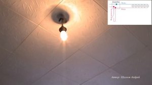 Установка люстры из 6 ламп на одноклавишный выкл