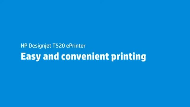 HP DesignJet T520 Printer смотреть онлайн