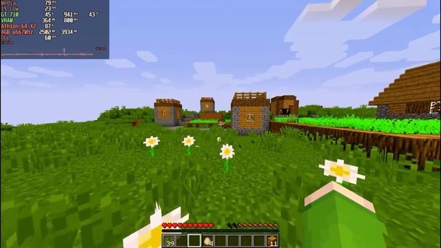 Minecraft 1.8: Athlon 64 X2 4000+/ 4GB RAM/ GT 710 1GB DDR3 смотреть онлайн