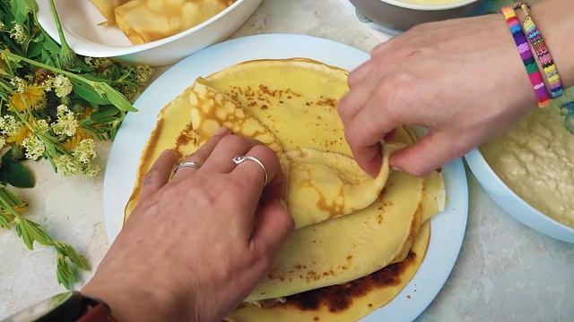 Тонкие и ароматные блины