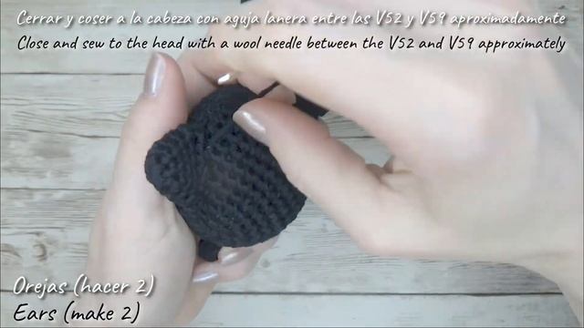 Cartoon Cat Part 3/3 Gato Negro Amigurumi Crochet tutorial-Sub ????/ GretaWings смотреть онлайн
