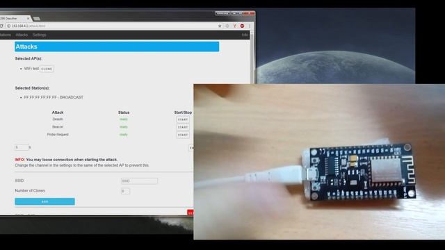 WiFi Jammer/глушилка своими руками смотреть онлайн