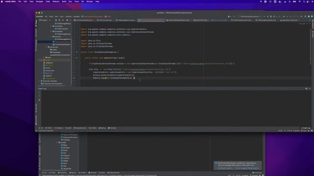 Create zip File in Java using Apache Commons Compress Part 2 ZipArchiveEntry putArchiveEntry смотреть онлайн