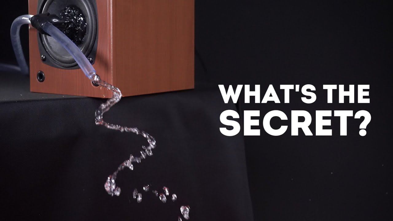 Amazing Water & Sound trick - what's the secret? смотреть онлайн