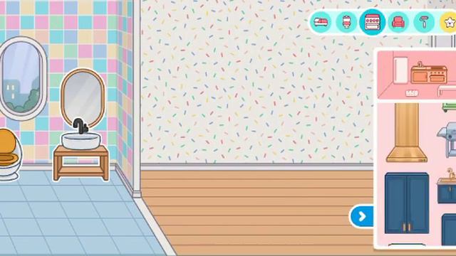 как обустроить радужный дом в тока бока