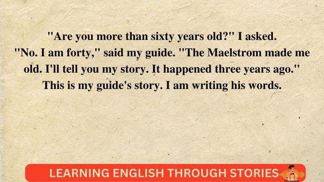 Learn English Through Story Level 4 For IELTS🔥DESCENT IN MAELSTROM🔥English Story For Listening (EN)