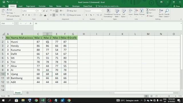 CARA MUDAH MEMBUAT MINI CHART/GRAFIK DALAM CELL DI EXCEL | TIPS & TRIK смотреть онлайн