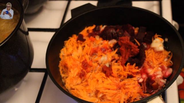 БОРЩ ИЗ КИСЛОЙ КАПУСТЫ-первое блюдо смотреть онлайн