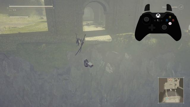 NieR: Automata Long Jump Tutorial смотреть онлайн
