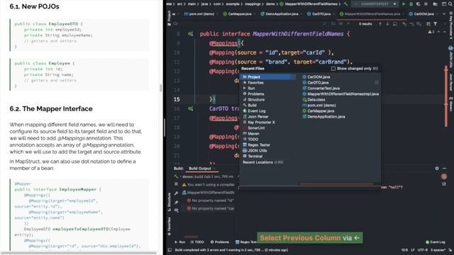 Mapstruct part 2 | Converting DOMs to DTOs смотреть онлайн