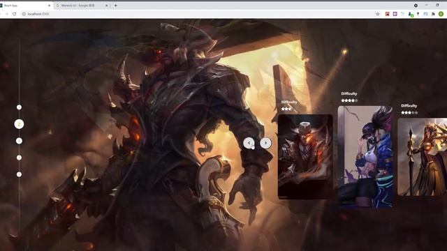 Infinite carousel with framer motion and styled components in React.js - League Of Legends theme смотреть онлайн